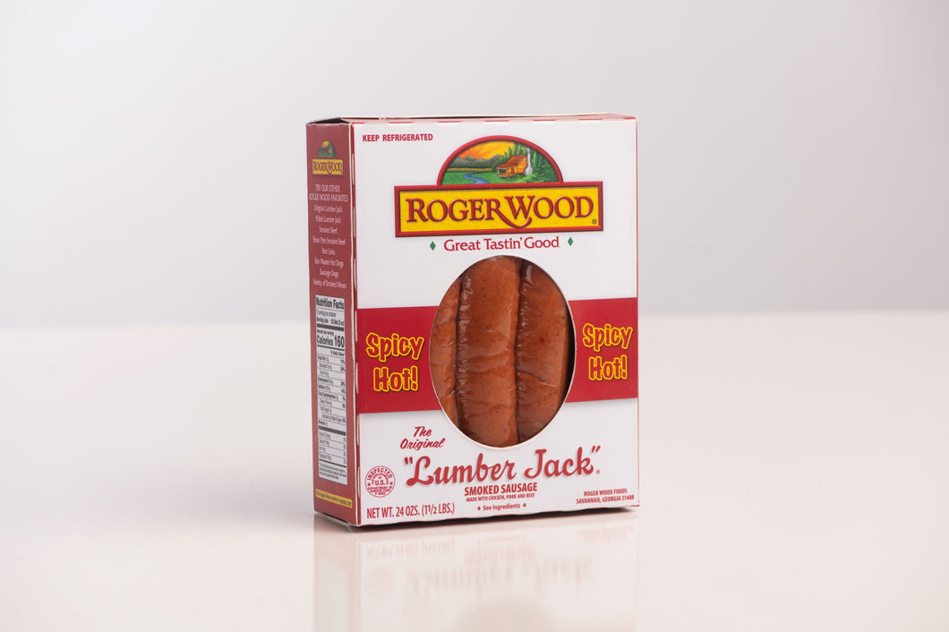 Spicy Hot Lumber Jack® Smoked Sausage